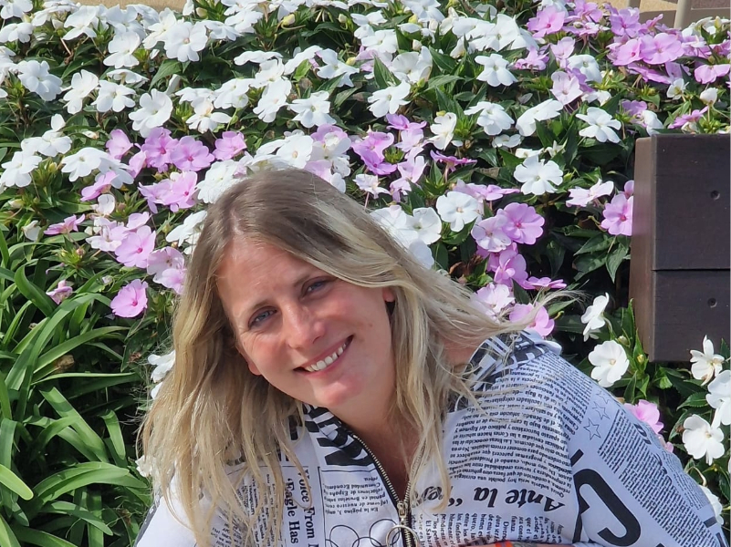 Sie heißt Sarah Klammer
